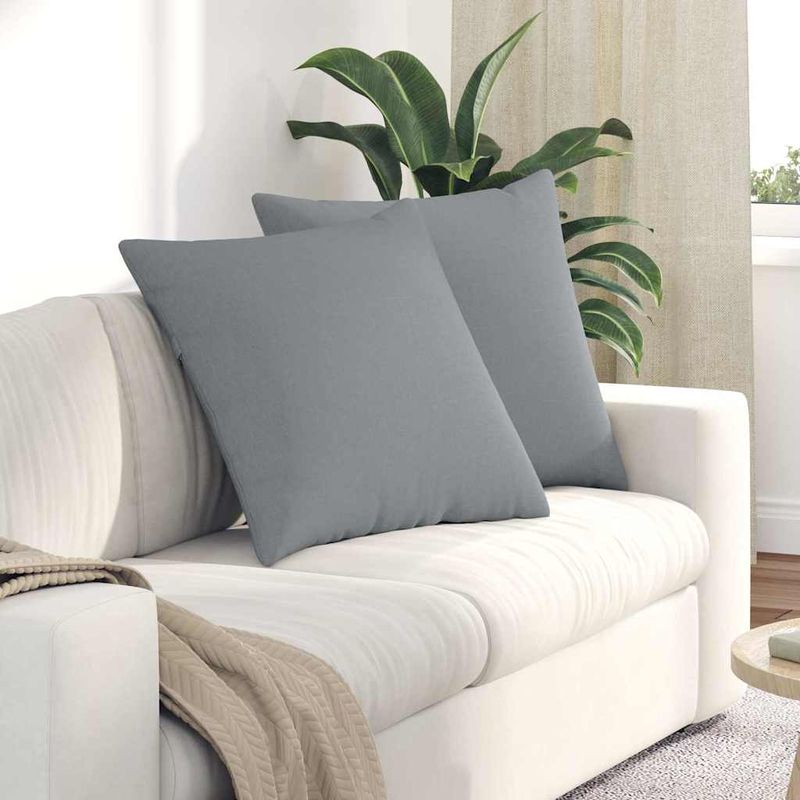 Casa si Gradina - Textile si covoare - Perne si pilote - Perne decorative - Perne pentru canapea Gri deschis tesatura - Infinity.ro