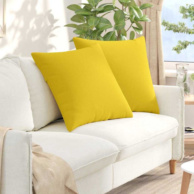 Casa si Gradina - Textile si covoare - Perne si pilote - Perne decorative - Perne pentru canapea Galben deschis tesatura - Infinity.ro