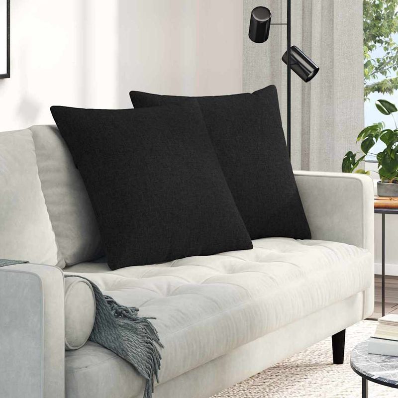 Casa si Gradina - Textile si covoare - Perne si pilote - Perne decorative - Perne pentru canapea Negru tesatura - Infinity.ro