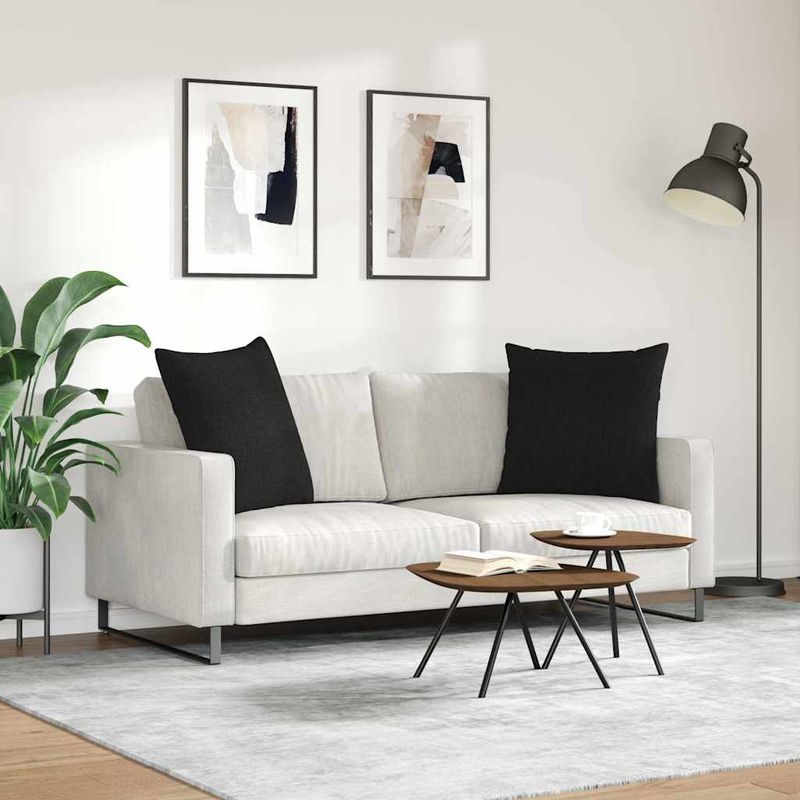 Casa si Gradina - Textile si covoare - Perne si pilote - Perne decorative - Perne pentru canapea Negru tesatura - Infinity.ro