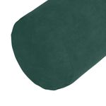Casa si Gradina - Textile si covoare - Perne si pilote - Perne decorative - Perne Bolster 2 pcs Verde inchis Ø 25 x 70 cm - Infinity.ro