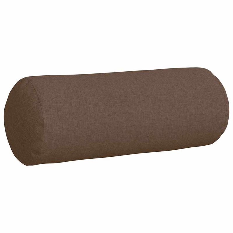 Casa si Gradina - Textile si covoare - Perne si pilote - Perne decorative - Perne Bolster 2 pcs Maro Ø 25 x 70 cm tesatura - Infinity.ro