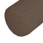 Casa si Gradina - Textile si covoare - Perne si pilote - Perne decorative - Perne Bolster 2 pcs Maro Ø 25 x 70 cm tesatura - Infinity.ro
