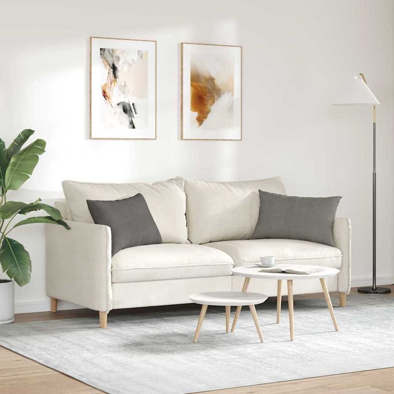 Casa si Gradina - Textile si covoare - Perne si pilote - Perne decorative - Perne pentru canapea 2 pcs Gri deschis 60 x 40 cm - Infinity.ro