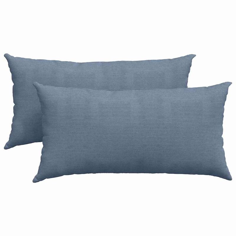 Casa si Gradina - Textile si covoare - Perne si pilote - Perne decorative - Perne pentru canapea 2 pcs albastru 80 x 40 cm - Infinity.ro
