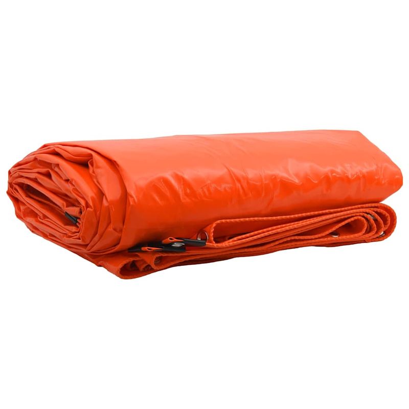 Casa si Gradina - Gradina si terasa - Umbrele si pavilioane - Pavilioane - Panza 650g / m² Portocaliu 1,5 x 2,5 m Panza cu acoperire PVC - Infinity.ro