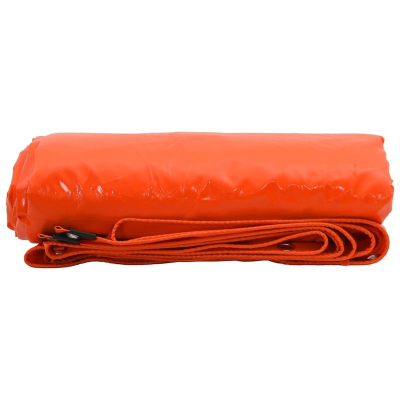 Casa si Gradina - Gradina si terasa - Umbrele si pavilioane - Pavilioane - Panza 650g / m² Portocaliu 1,5 x 2,5 m Panza cu acoperire PVC - Infinity.ro