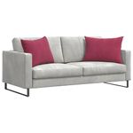 Casa si Gradina - Textile si covoare - Perne si pilote - Perne decorative - Perne pentru canapea 2 pcs Rosu Vin 70 x 50 cm - Infinity.ro