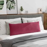 Casa si Gradina - Textile si covoare - Perne si pilote - Perne decorative - Perne pentru canapea 2 pcs Rosu Vin 120 x 40 cm - Infinity.ro
