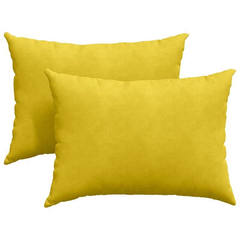 Casa si Gradina - Textile si covoare - Perne si pilote - Perne decorative - Perne pentru canapea 2 pcs Galben 70 x 50 cm - Infinity.ro