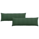 Casa si Gradina - Textile si covoare - Perne si pilote - Perne decorative - Perne pentru canapea 2 pcs Verde inchis 120 x 40 cm - Infinity.ro