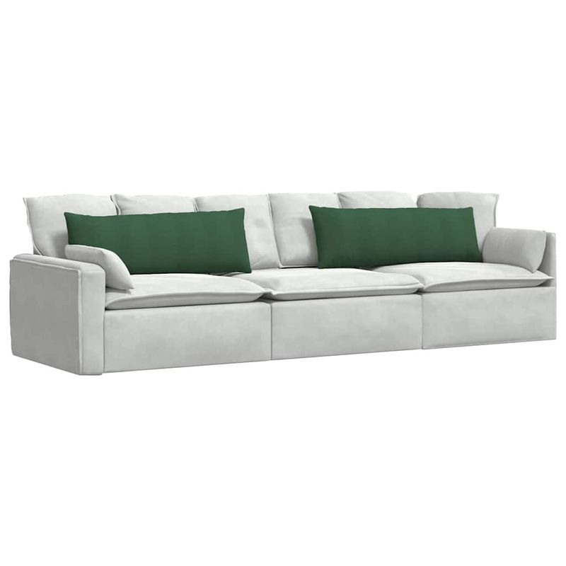 Casa si Gradina - Textile si covoare - Perne si pilote - Perne decorative - Perne pentru canapea 2 pcs Verde inchis 120 x 40 cm - Infinity.ro