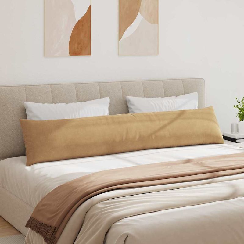 Casa si Gradina - Textile si covoare - Perne si pilote - Perne decorative - Perne pentru canapea 2 pcs Maro 200 x 40 cm - Infinity.ro