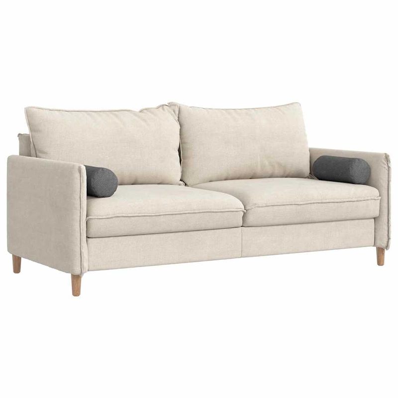 Casa si Gradina - Textile si covoare - Perne si pilote - Perne decorative - Perne Bolster 2 pcs Gri inchis Ø 15 x 40 cm - Infinity.ro