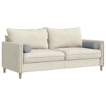 Casa si Gradina - Textile si covoare - Perne si pilote - Perne decorative - Perne Bolster 2 pcs Gri deschis Ø 15 x 40 cm tesatura - Infinity.ro