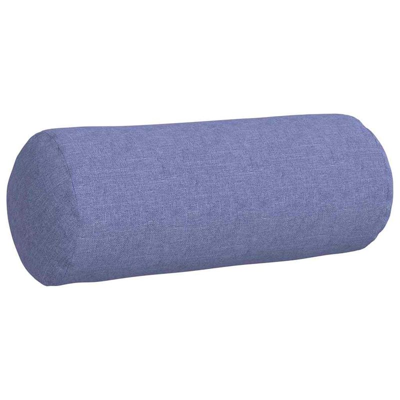 Casa si Gradina - Textile si covoare - Perne si pilote - Perne decorative - Perne Bolster 2 pcs Albastru Jeans Ø 15 x 40 cm tesatura - Infinity.ro