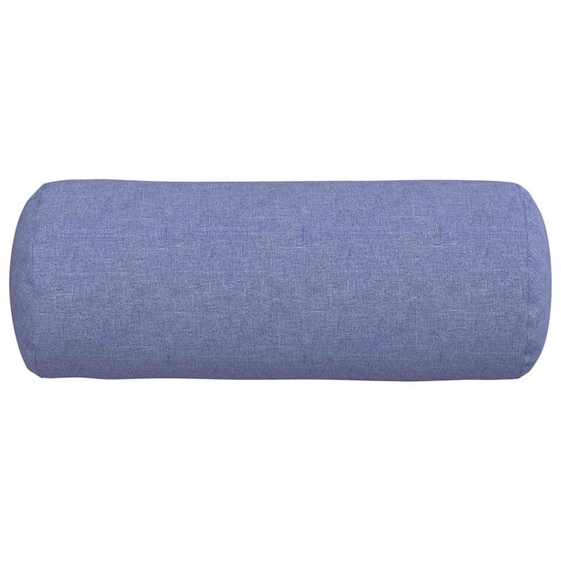 Casa si Gradina - Textile si covoare - Perne si pilote - Perne decorative - Perne Bolster 2 pcs Albastru Jeans Ø 15 x 40 cm tesatura - Infinity.ro