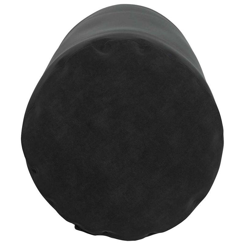 Casa si Gradina - Textile si covoare - Perne si pilote - Perne decorative - Perne Bolster 2 pcs Negru Ø 25 x 70 cm Tesatura din corduroy - Infinity.ro