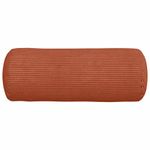 Casa si Gradina - Textile si covoare - Perne si pilote - Perne decorative - Perne Bolster 2 pcs Rosu portocalie Ø 15 x 40 cm - Infinity.ro