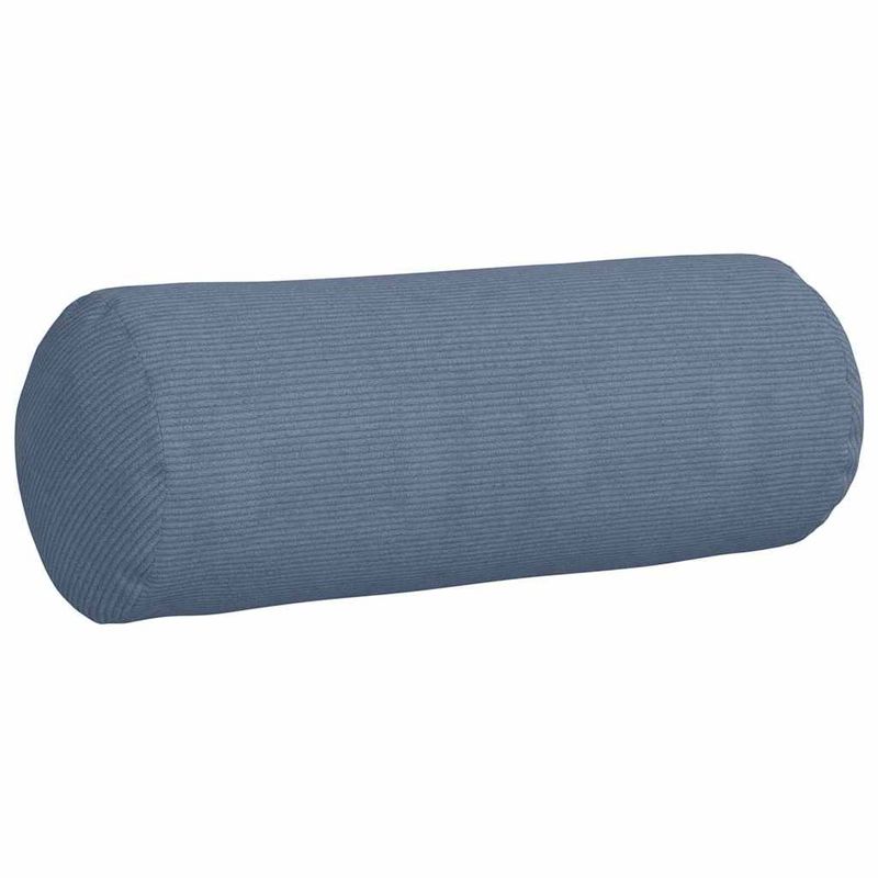 Casa si Gradina - Textile si covoare - Perne si pilote - Perne decorative - Perne Bolster 2 pcs albastru Ø 25 x 70 cm Tesatura din corduroy - Infinity.ro