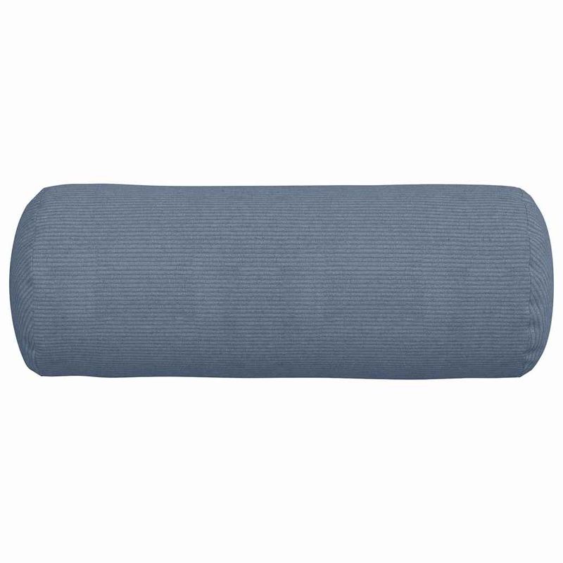 Casa si Gradina - Textile si covoare - Perne si pilote - Perne decorative - Perne Bolster 2 pcs albastru Ø 25 x 70 cm Tesatura din corduroy - Infinity.ro