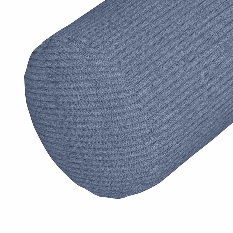 Casa si Gradina - Textile si covoare - Perne si pilote - Perne decorative - Perne Bolster 2 pcs albastru Ø 25 x 70 cm Tesatura din corduroy - Infinity.ro