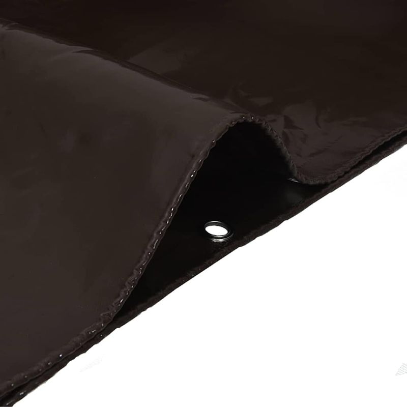Casa si Gradina - Gradina si terasa - Umbrele si pavilioane - Pavilioane - Panza 650g / m² Maro 1,5 x 2,5 m Panza cu acoperire PVC - Infinity.ro