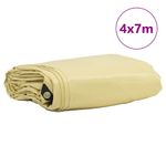 Casa si Gradina - Gradina si terasa - Umbrele si pavilioane - Pavilioane - Panza 650g / m² Bej 4 x 7 m Panza cu acoperire PVC - Infinity.ro