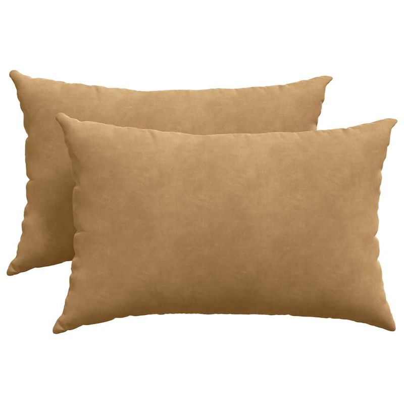 Casa si Gradina - Textile si covoare - Perne si pilote - Perne decorative - Perne pentru canapea 2 pcs Maro 60 x 40 cm - Infinity.ro