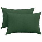 Casa si Gradina - Textile si covoare - Perne si pilote - Perne decorative - Perne pentru canapea 2 pcs Verde inchis 60 x 40 cm - Infinity.ro