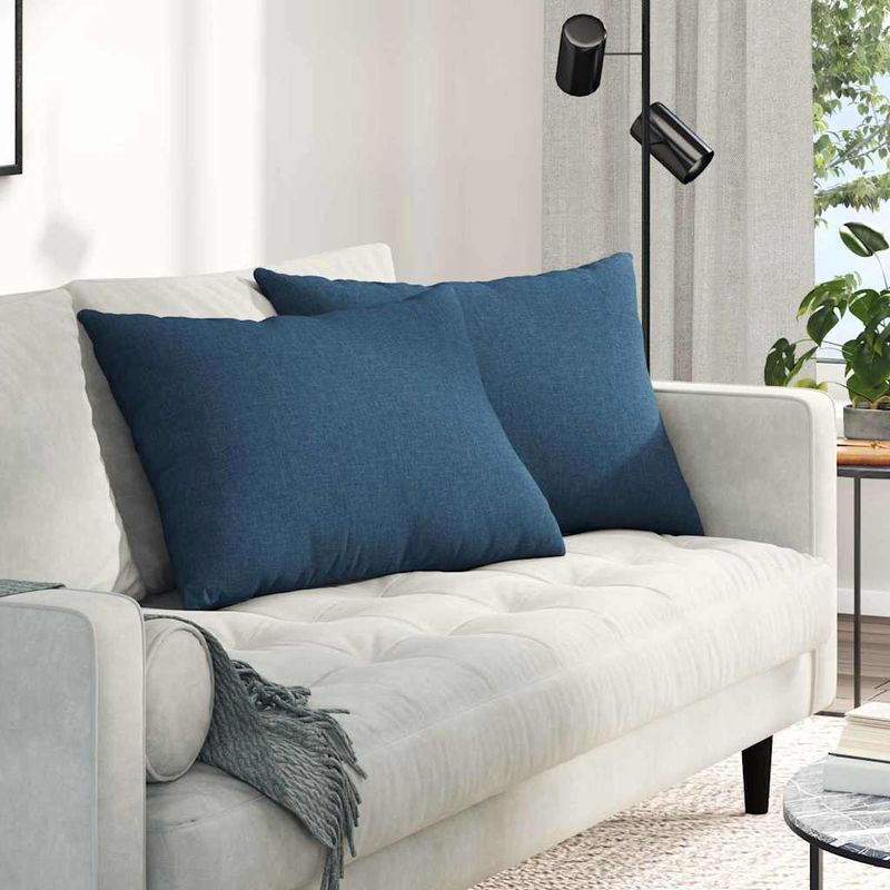 Casa si Gradina - Textile si covoare - Perne si pilote - Perne decorative - Perne pentru canapea albastru tesatura - Infinity.ro