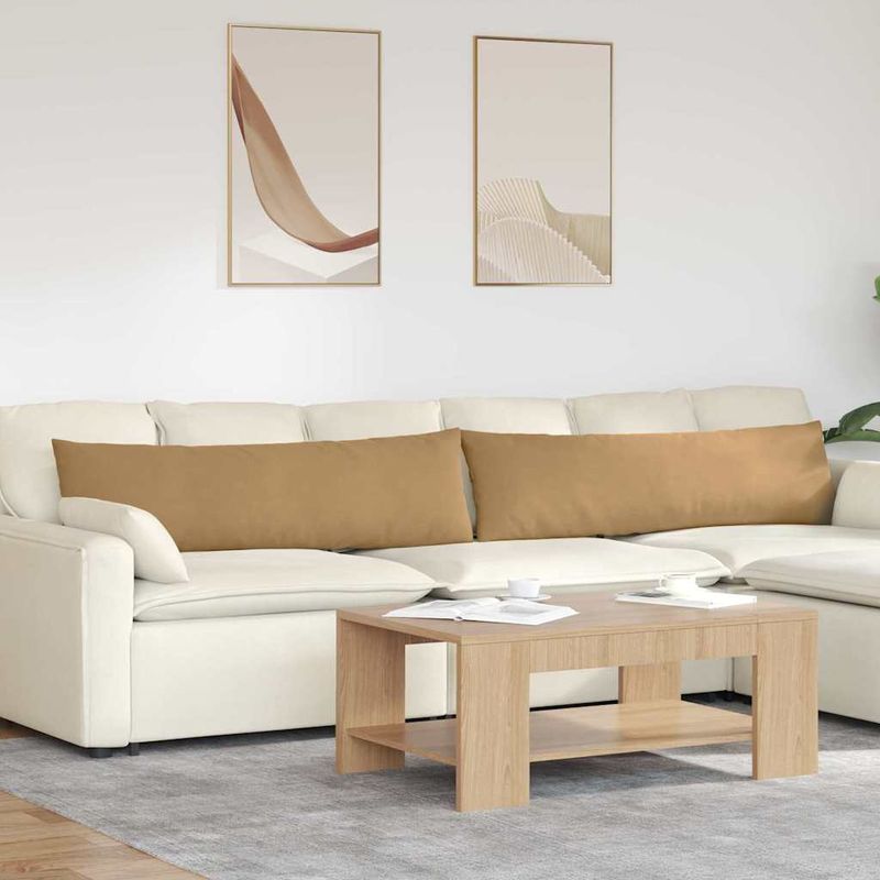 Casa si Gradina - Textile si covoare - Perne si pilote - Perne decorative - Perne pentru canapea 2 pcs Maro 145 x 40 cm - Infinity.ro