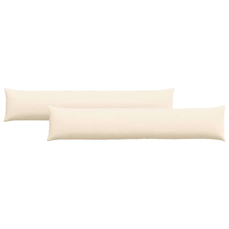 Casa si Gradina - Textile si covoare - Perne si pilote - Perne decorative - Perne pentru canapea 2 pcs Crem 200 x 40 cm - Infinity.ro