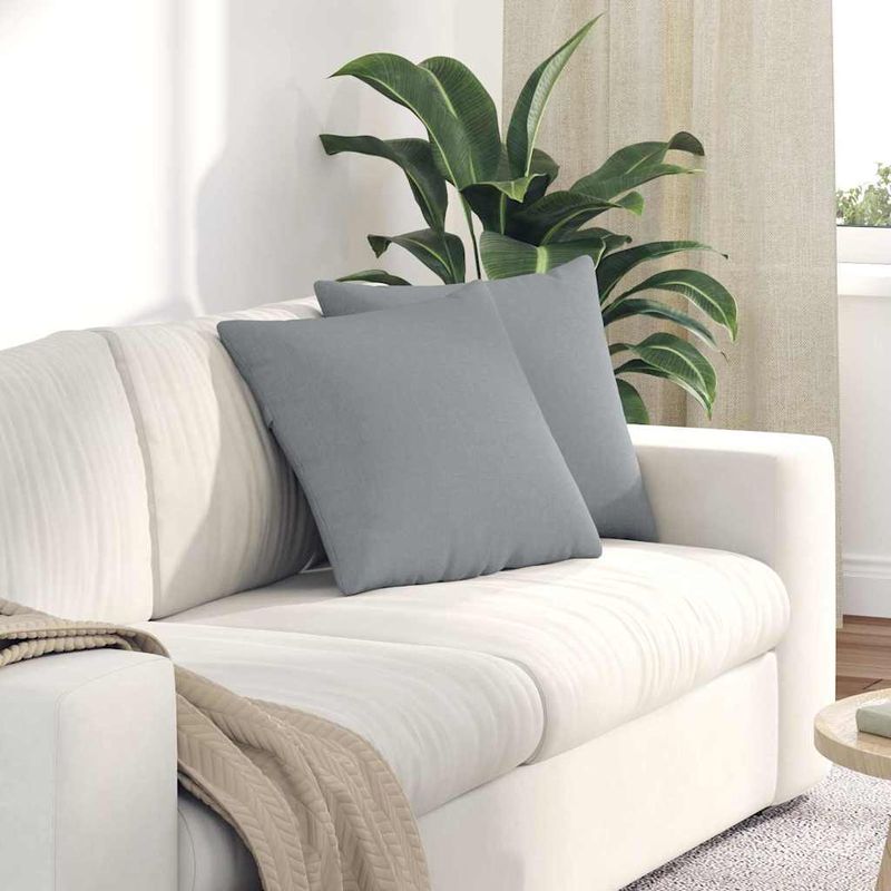 Casa si Gradina - Textile si covoare - Perne si pilote - Perne decorative - Perne pentru canapea Gri deschis tesatura - Infinity.ro