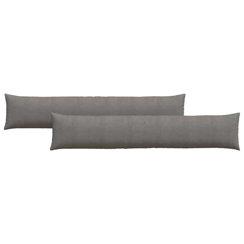 Casa si Gradina - Textile si covoare - Perne si pilote - Perne decorative - Perne pentru canapea 2 pcs Gri deschis 200 x 40 cm - Infinity.ro