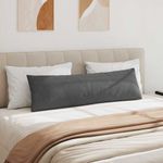 Casa si Gradina - Textile si covoare - Perne si pilote - Perne decorative - Perne pentru canapea 2 pcs Gri inchis 145 x 40 cm - Infinity.ro