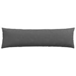 Casa si Gradina - Textile si covoare - Perne si pilote - Perne decorative - Perne pentru canapea 2 pcs Gri inchis 145 x 40 cm - Infinity.ro