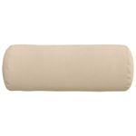 Casa si Gradina - Textile si covoare - Perne si pilote - Perne decorative - Perne Bolster 2 pcs Crem Ø 25 x 70 cm Tesatura din microfibra - Infinity.ro
