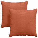 Casa si Gradina - Textile si covoare - Perne si pilote - Perne decorative - Perne pentru canapea 2 pcs Rosu portocalie 80 x 80 cm - Infinity.ro
