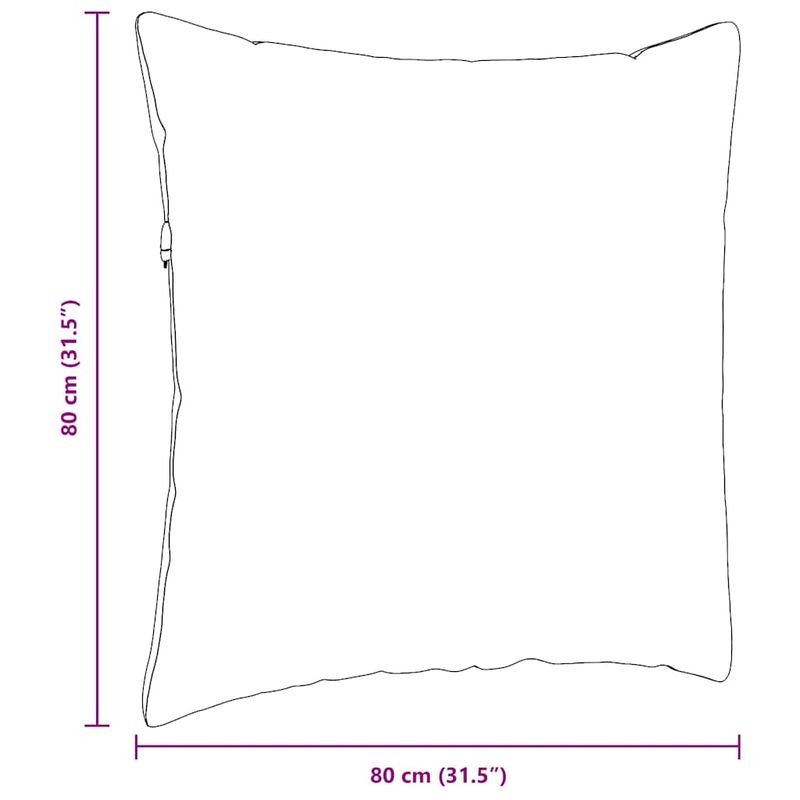 Casa si Gradina - Textile si covoare - Perne si pilote - Perne decorative - Perne pentru canapea 2 pcs Rosu portocalie 80 x 80 cm - Infinity.ro
