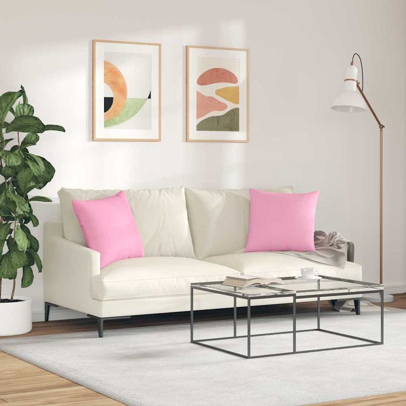 Casa si Gradina - Textile si covoare - Perne si pilote - Perne decorative - Perne pentru canapea Roz tesatura - Infinity.ro