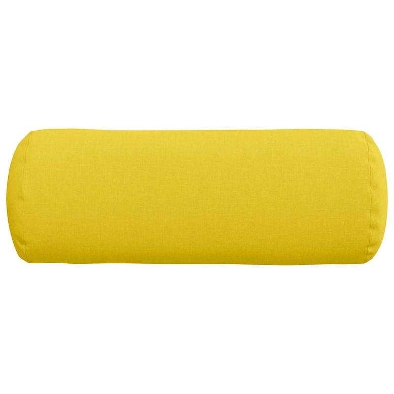 Casa si Gradina - Textile si covoare - Perne si pilote - Perne decorative - Perne Bolster 2 pcs Galben Deschis Ø 25 x 70 cm tesatura - Infinity.ro