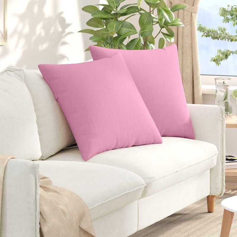 Casa si Gradina - Textile si covoare - Perne si pilote - Perne decorative - Perne pentru canapea Roz tesatura - Infinity.ro