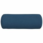 Casa si Gradina - Textile si covoare - Perne si pilote - Perne decorative - Perne Bolster 2 pcs albastru Ø 25 x 70 cm tesatura - Infinity.ro