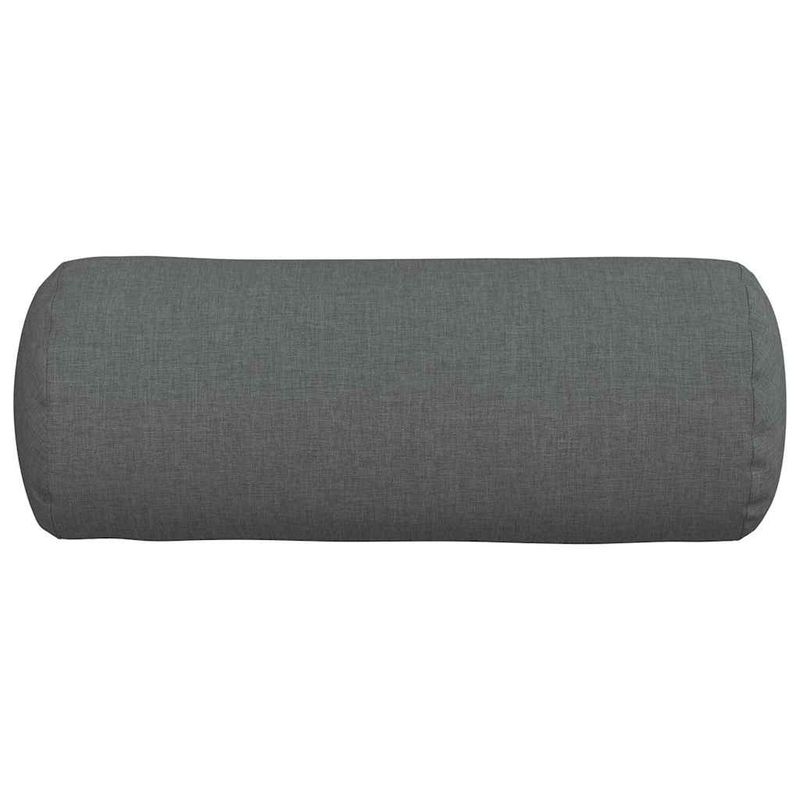 Casa si Gradina - Textile si covoare - Perne si pilote - Perne decorative - Perne Bolster 2 pcs Gri inchis Ø 15 x 40 cm tesatura - Infinity.ro