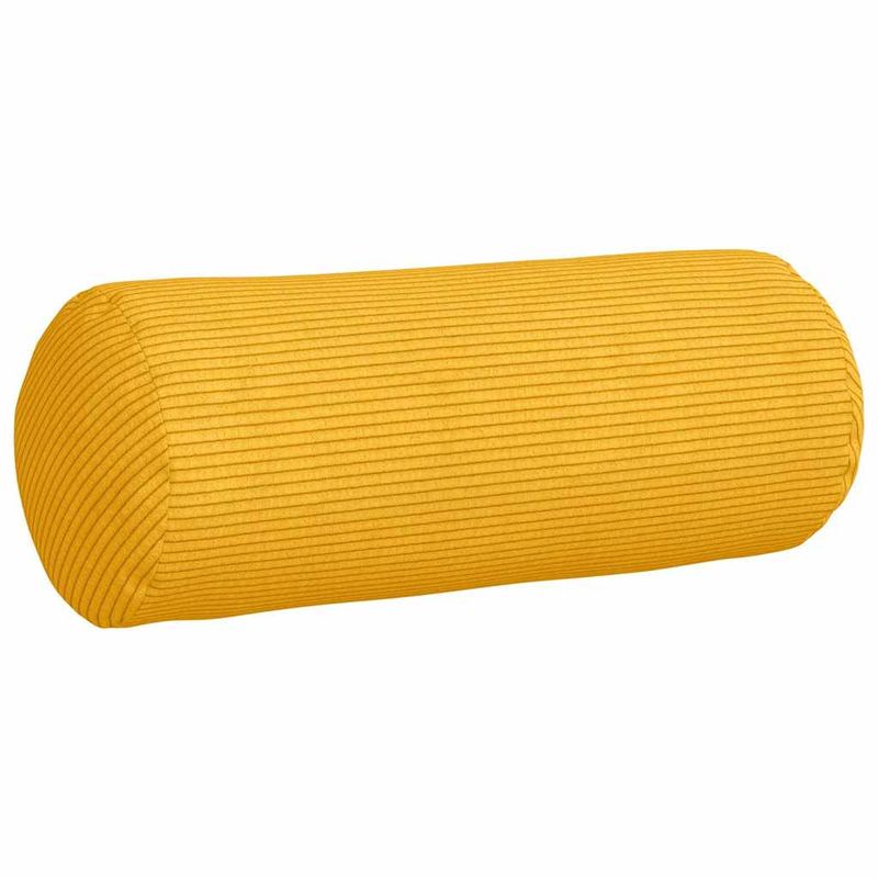 Casa si Gradina - Textile si covoare - Perne si pilote - Perne decorative - Perne Bolster 2 pcs Galben Deschis Ø 15 x 40 cm - Infinity.ro