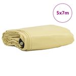 Casa si Gradina - Gradina si terasa - Umbrele si pavilioane - Pavilioane - Panza 650g / m² Bej 5 x 7 m Panza cu acoperire PVC - Infinity.ro