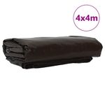 Casa si Gradina - Gradina si terasa - Umbrele si pavilioane - Pavilioane - Panza 650g / m² Maro 4 x 4 m Panza cu acoperire PVC - Infinity.ro