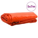 Casa si Gradina - Gradina si terasa - Umbrele si pavilioane - Pavilioane - Panza 650g / m² Portocaliu 5 x 7 m Panza cu acoperire PVC - Infinity.ro