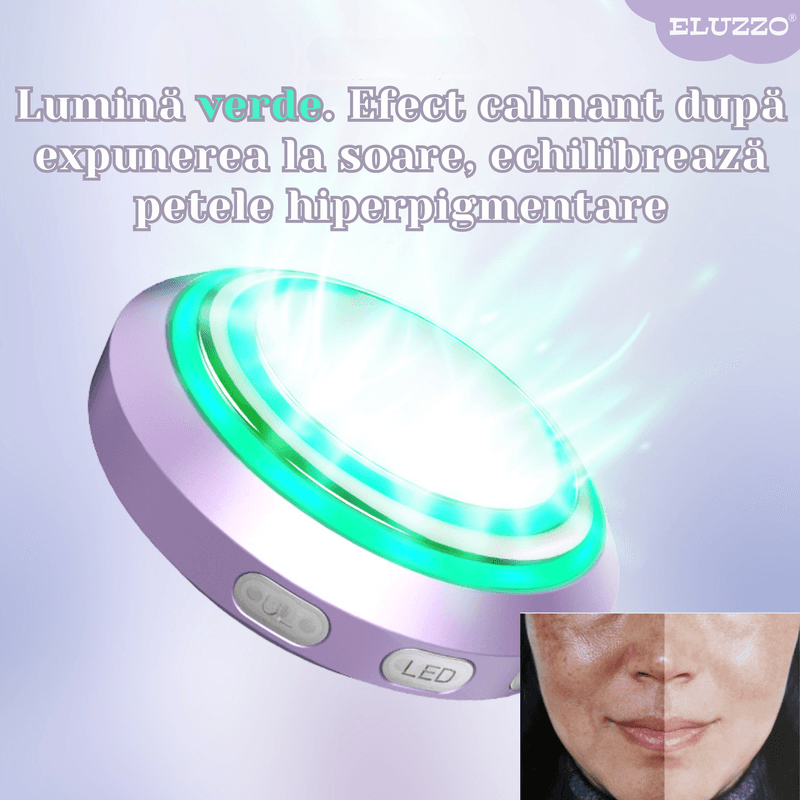 Ingrijire personala si Cosmetice - Aparate & accesorii ingrijire personala - Aparate cosmetice - Aparate intretinere si ingrijire corporala - Dispozitiv Ultrasonic pentru Remodelare Corporala ELUZZO®, Slabire prin EMS, Anticelulitic, Trateaza Tenul Acneic - Infinity.ro